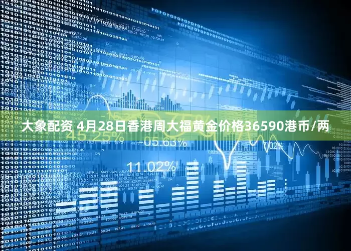 大象配资 4月28日香港周大福黄金价格36590港币/两