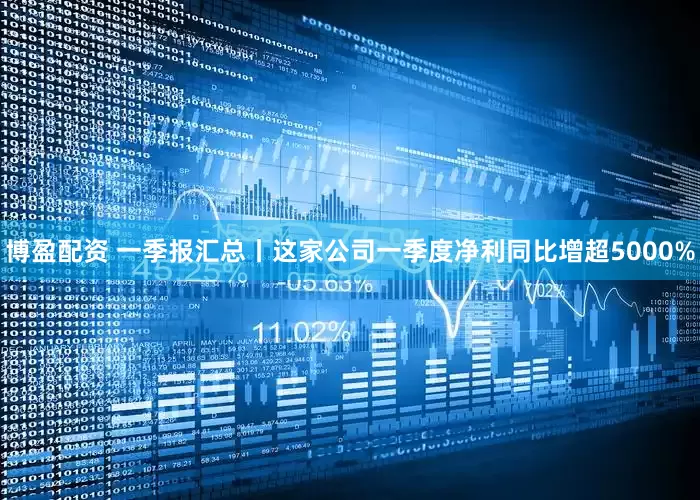 博盈配资 一季报汇总丨这家公司一季度净利同比增超5000%