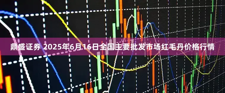 鼎盛证券 2025年6月16日全国主要批发市场红毛丹价格行情
