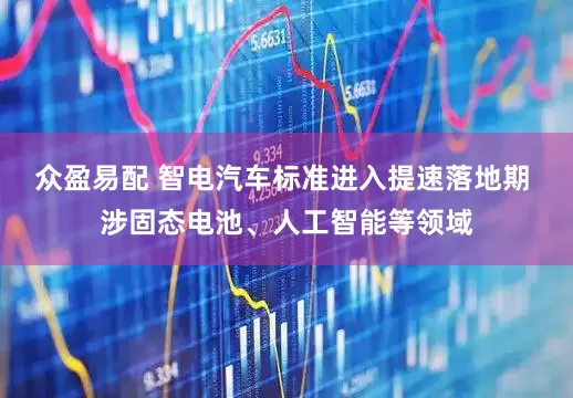 众盈易配 智电汽车标准进入提速落地期 涉固态电池、人工智能等领域